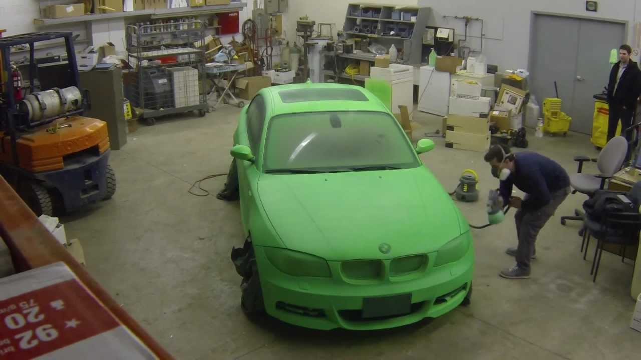 Plasti Dip Bmw 135i Green Youtube