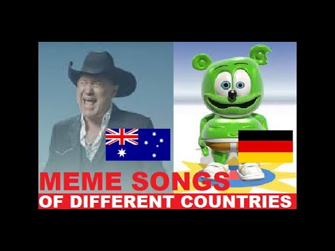 Meme songs from Different Countries! PT. 2