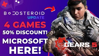 BOOSTEROID: 6 NEW GAMES, 1 of them is FREE!! +5 CODES with 30% OFF