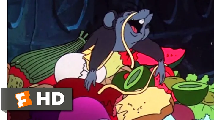 Charlotte's Web (1973) - A Rat's Paradise Scene (6...