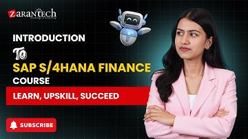 Introduction to SAP S/4HANA Finance Course | ZaranTech