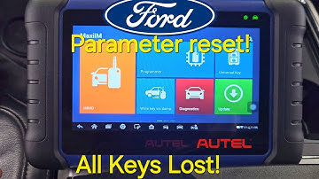 Ford PCM Parameter reset AUTEL IM508