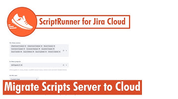 ScriptRunner for Jira Cloud - Trying to migrate scripts from server to cloud