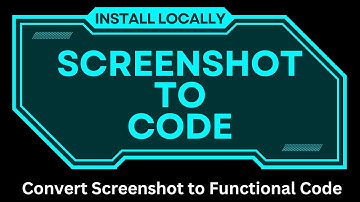 Install Screenshot-to-Code Locally - Convert Screenshot to Functional Code