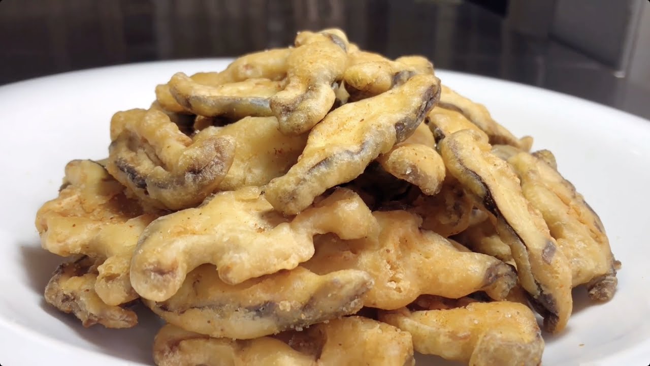 【椒鹽香菇】做不到飯店的味道？大廚教你香菇最好吃的做法，外酥里嫩，一大盆都不夠吃