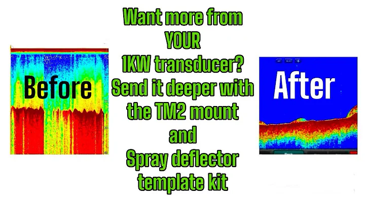 Get better transducer placement for YOUR 1KW transducer. send it deep, cover it!! .JOB done!!