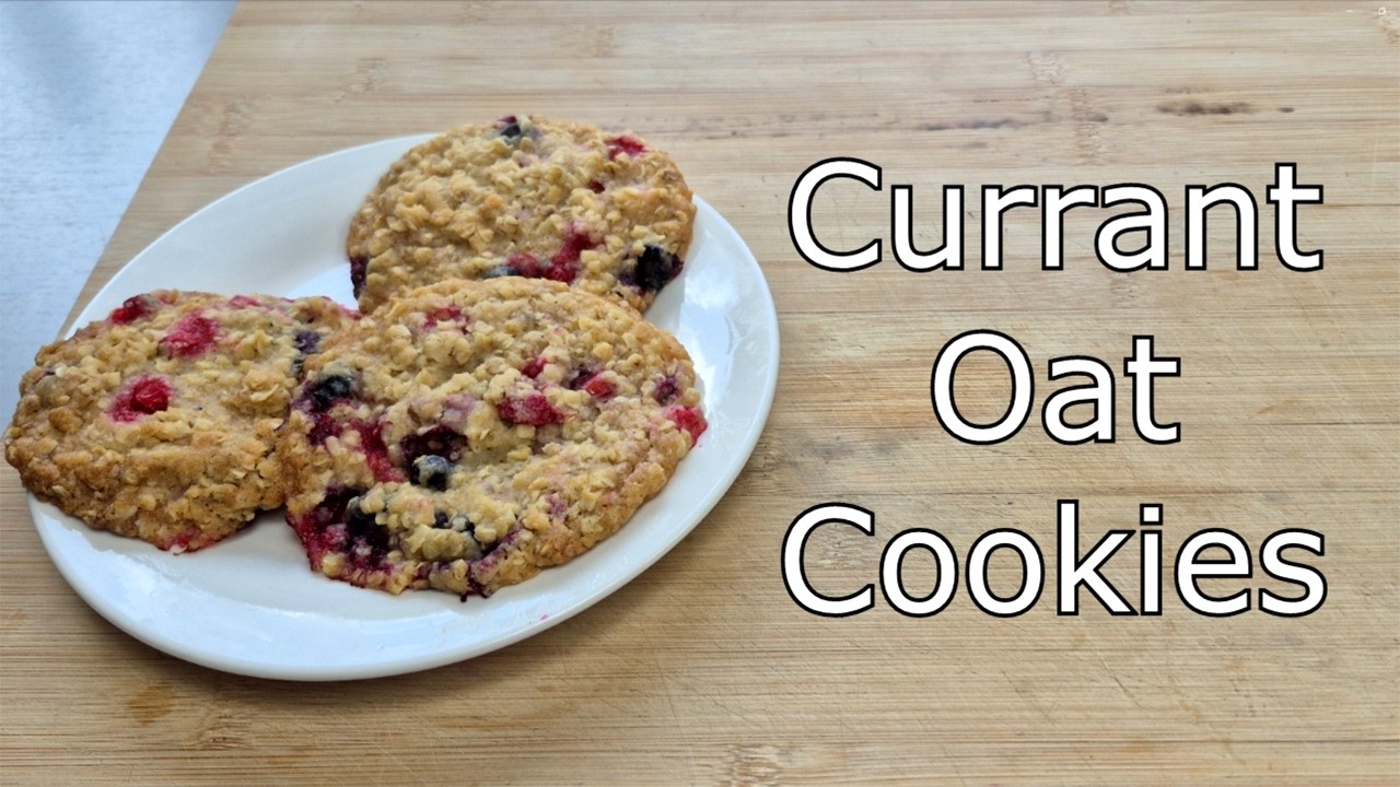How to make Currant Oat Cookies