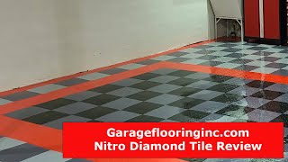 Review Of Nitro Tile Diamond Pattern From Garageflooringinccom 