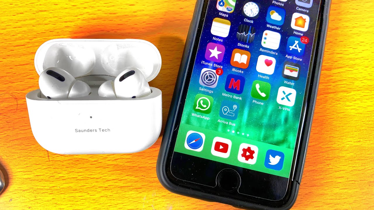 How To Connect to iPhone 8 (AirPods Pro / (iPhone / 8 - YouTube