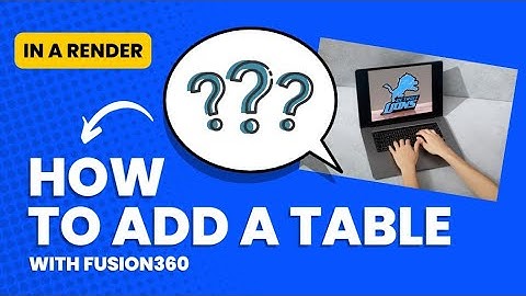 How to simulate a table and lights for a Fusion 360 lightbox render