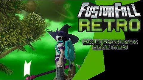 BMO Backpack - New Code item[FusionFall Retro]