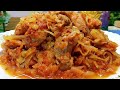 Капуста тушеная с мясом. Просто и очень вкусно!