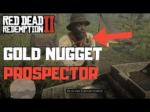 Gold Nugget Prospector Random Stranger Encounter Inspirational