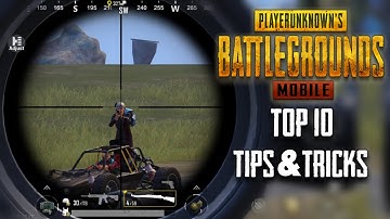 Top 10 Tips & Tricks in PUBG MOBILE that Everyone Should Know (From NOOB TO PRO) Guide #1