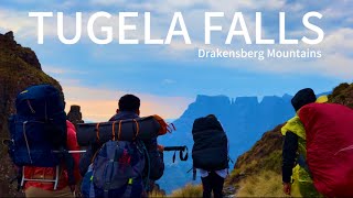 TOUGHEST Hike in SA Tugela Falls (Unexpected challenges Drakensberg Amphitheatre Sentinel Peak)