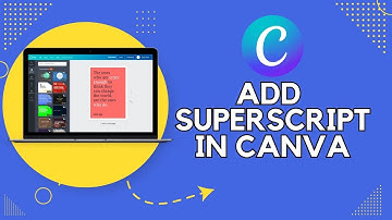 How to Add Superscript in Canva 2024?