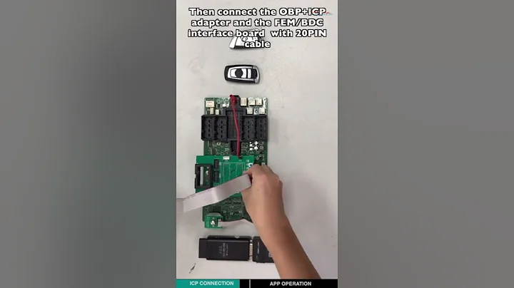 Instructions on Yanhua Mini ACDP adds BMW FEM Key no Soldering
