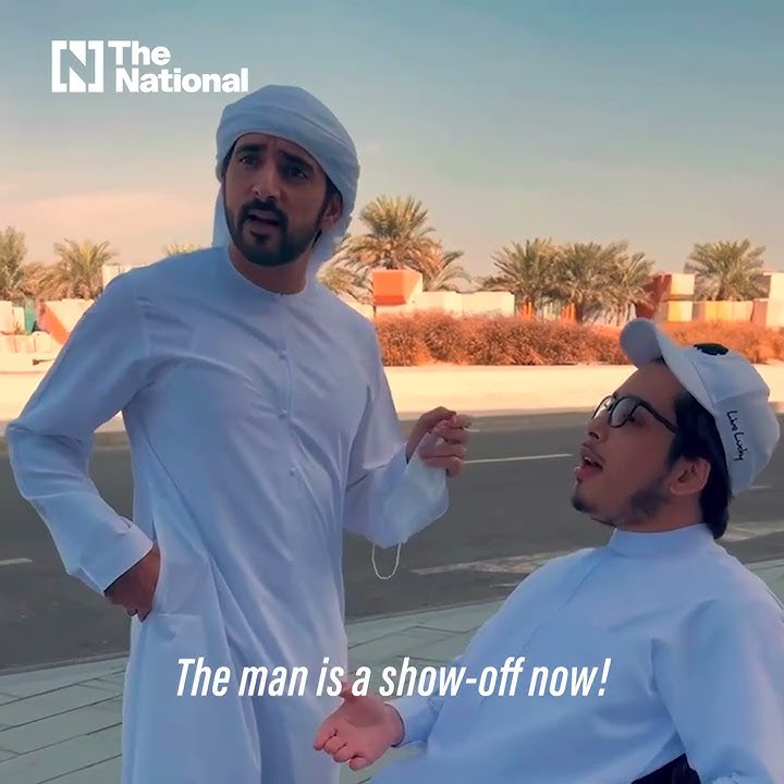 Sheikh Hamdan teases friend for not seeing him 'for a long time'
