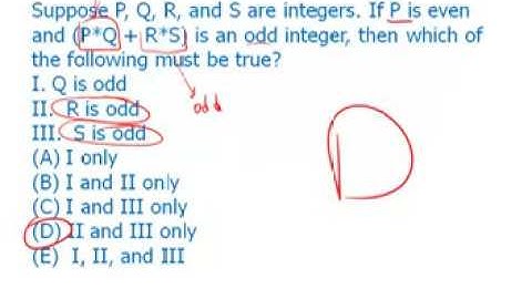 Basic of Even, Odd, Reminders for GRE and GMAT Math