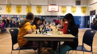 Time lapse: Mark Day School hosts 10th Annual CalChess Girls State Chess Championship. #chess #Hyper