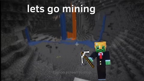 Let’s go mining in Minecraft 