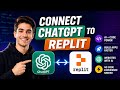 how to connect chatgpt to replit