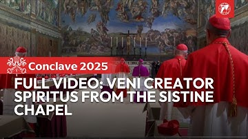 Conclave 2025: Veni Creator Spiritus from the Sistine Chapel | Full Video