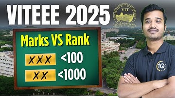 VITEEE 2025: Marks Vs Rank | Marks Required for VIT Vellore CSE | VITEEE 2025 Best Resources