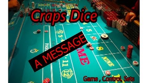Craps Dice game control sets