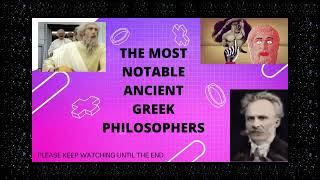 Etymology of Philosophy and The Most Notable Ancient Greek Philosophers   IPHP Video 1