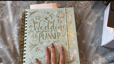 ASMR Whispered ramble😴 looking through my old wedding memory boxes/planner 