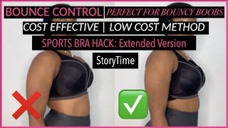 Method & More Info Sports Bra Hack Avoid Stop Boob Bounce | Control Breast Bounce | Anti Bounce