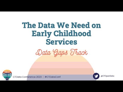 The Data We Need on Early Childhood Services