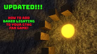 (UPDATED!) How to add baked lighting to your gtag fan game!!! (Unity VR)
