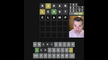 Wordle 1610 - 17 November 2025 #Shorts #wordle #wordpuzzle #newyorktimespuzzle #wordgames