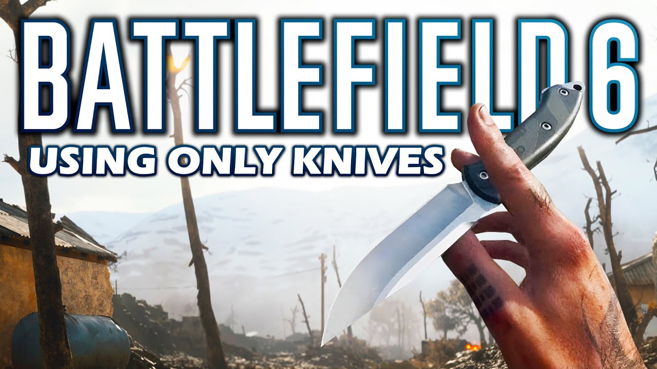COD Player Tries Battlefield 6… Using ONLY Knives!