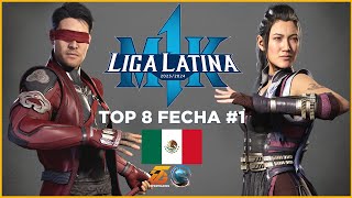 MK1: LIGA LATINA MEXICO #1 | TOP 8 | FT. iScorpion, YakuzzaKnigth, Mikelow, TheAbraCadaveR_X