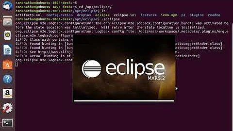 Eclipse Mars 2 Installation in Ubuntu 18.04 LTS | Eclipse in Ubuntu