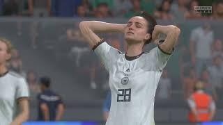 Ps5 FIFA 22 Women's National Cup Group Stage China vs Germany ( 2 - 1 ) 4K UHD 60fps