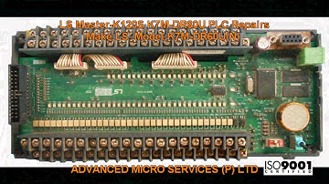 LS Master K120S K7M-DR60U PLC Repairs @ Advanced Micro Services Pvt.Ltd,Bangalore,India