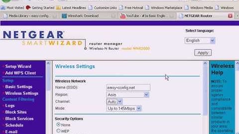 netgear wireless secure and change wifi name