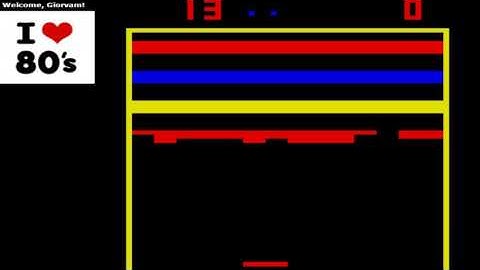 Breakout (Acorn Atom - emu)