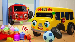 Johny Johny Yes Papa | Finger Family | Nursery Rhyme 3D Animation | Kids Songs - Baby Car Songs TV