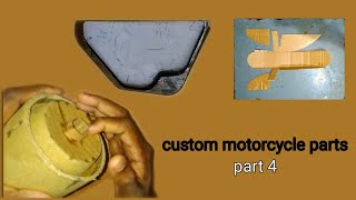 Lets Make A Custom Motorcycle Part 4 Custom Made Motorbike Home Made Motorcycle