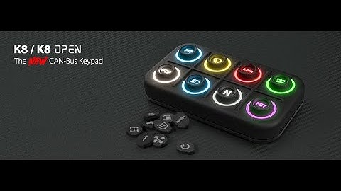 Introducing the K8 CAN-Bus Keypad
