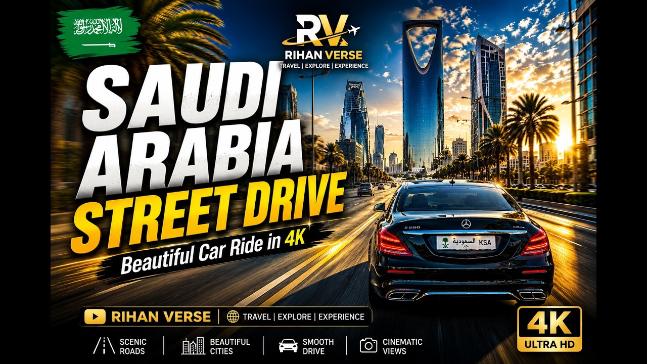 Watch Saudi Arabia Street Drive 🇸🇦 | Scenic Car Ride Through Beautiful City Streets | Travel Vlog on YouTube Watch Saudi Arabia Street Drive 🇸🇦 | Scenic Car Ride Through Beautiful City Streets | Travel Vlog on YouTube