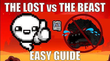 Easiest Way to Beat The Beast as The Lost (TBOI Guide)
