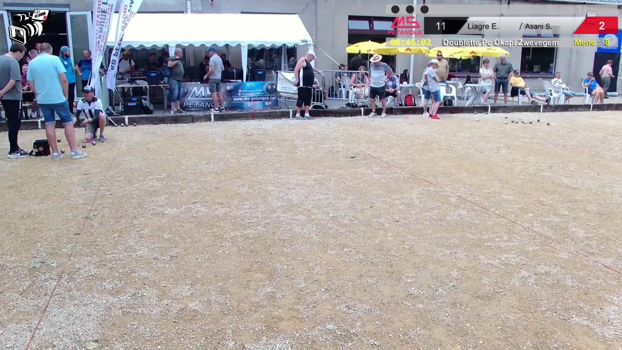Miniature : Pétanque 2025: PcOkapi Zwevegem X2, 3ème partie