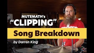 DARREN KING Full Drum Lesson // Explains the 3-DRUM-STICK Groove from MuteMath's 