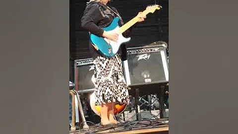 Teresa Webster playing "Poor Rich Man" at the 2019...